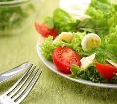 Salade, Tomate et Oeuf