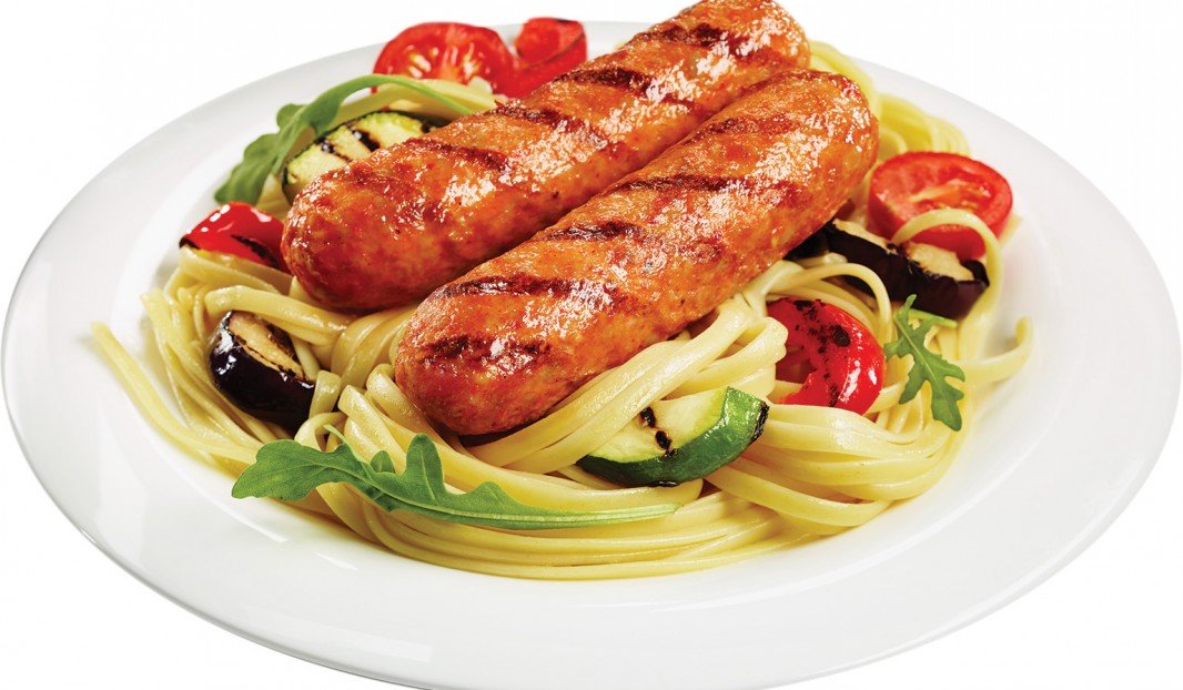 Spaghetti Saucisse & Oeuf