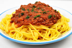 spaghettis bolognaise